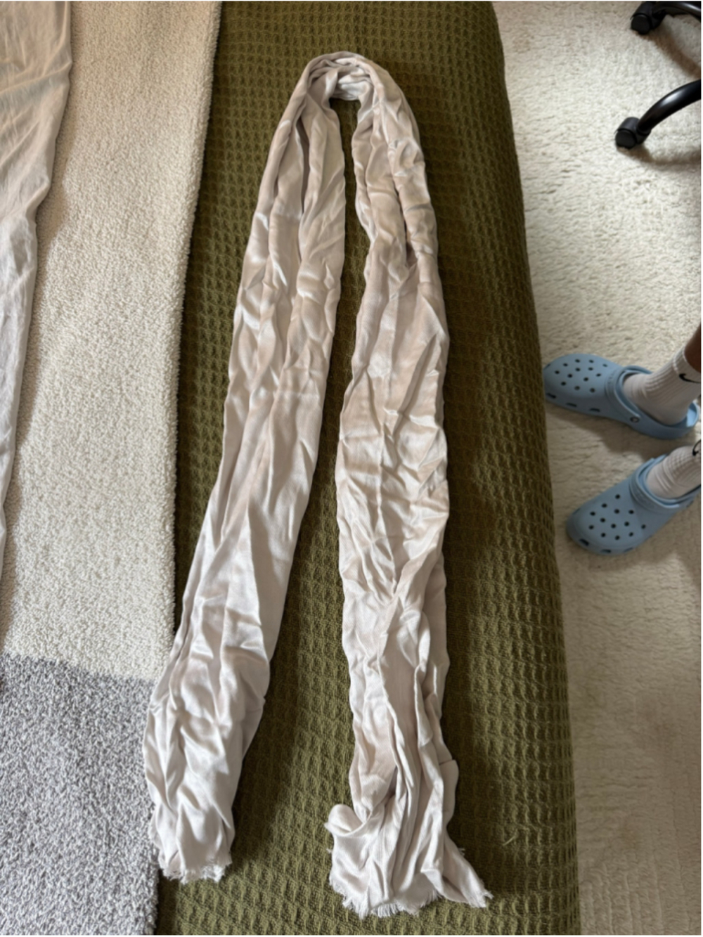 Women's Max Studio Beige Viscose Scarf One Size
